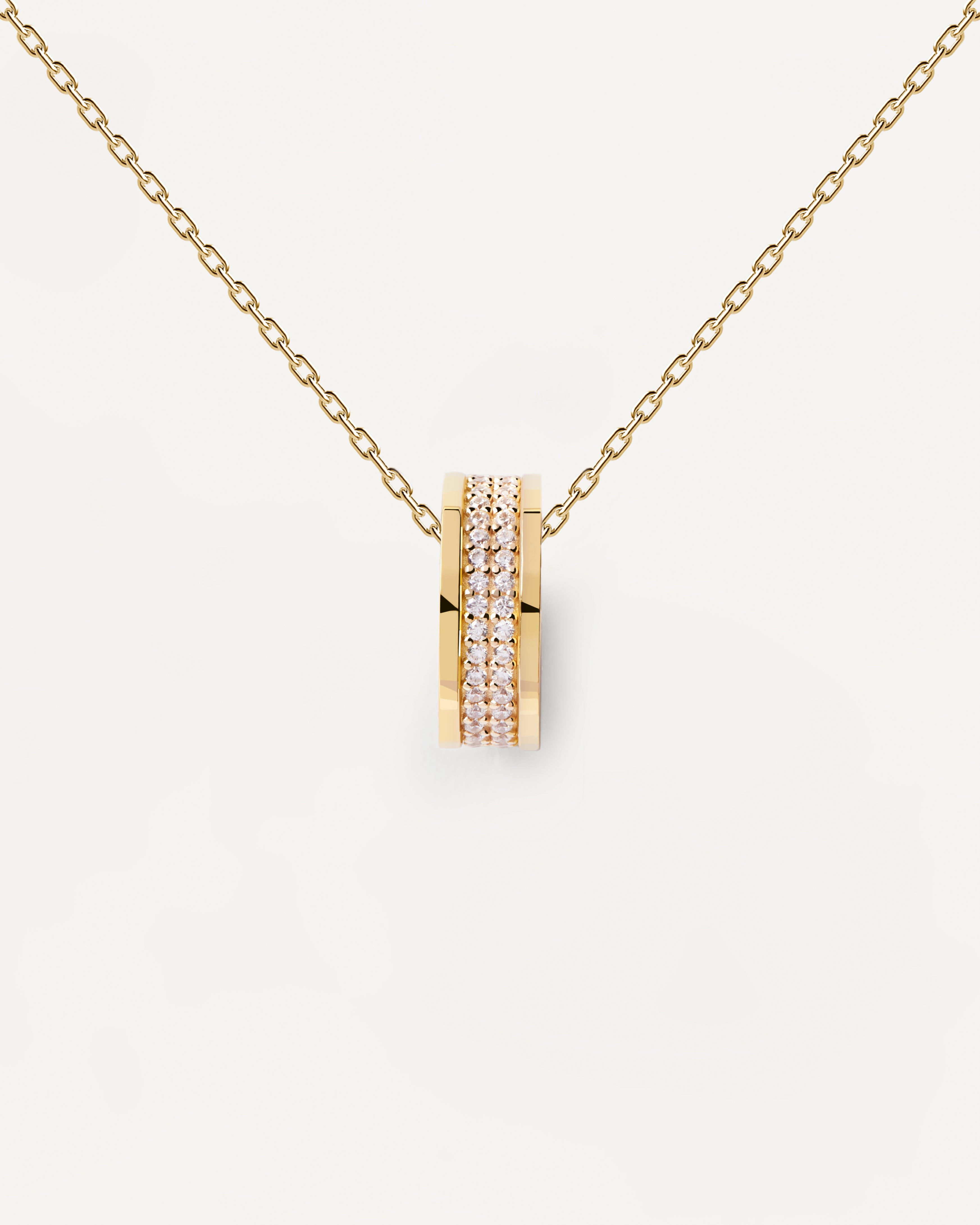Atlas Gold Necklace for Women - 14K Solid Gold Pendant Necklace, Minimalist Dainty Jewelry Gift for Her - Perfect for Everyday Wear, Anniversary & Birthday Gifts