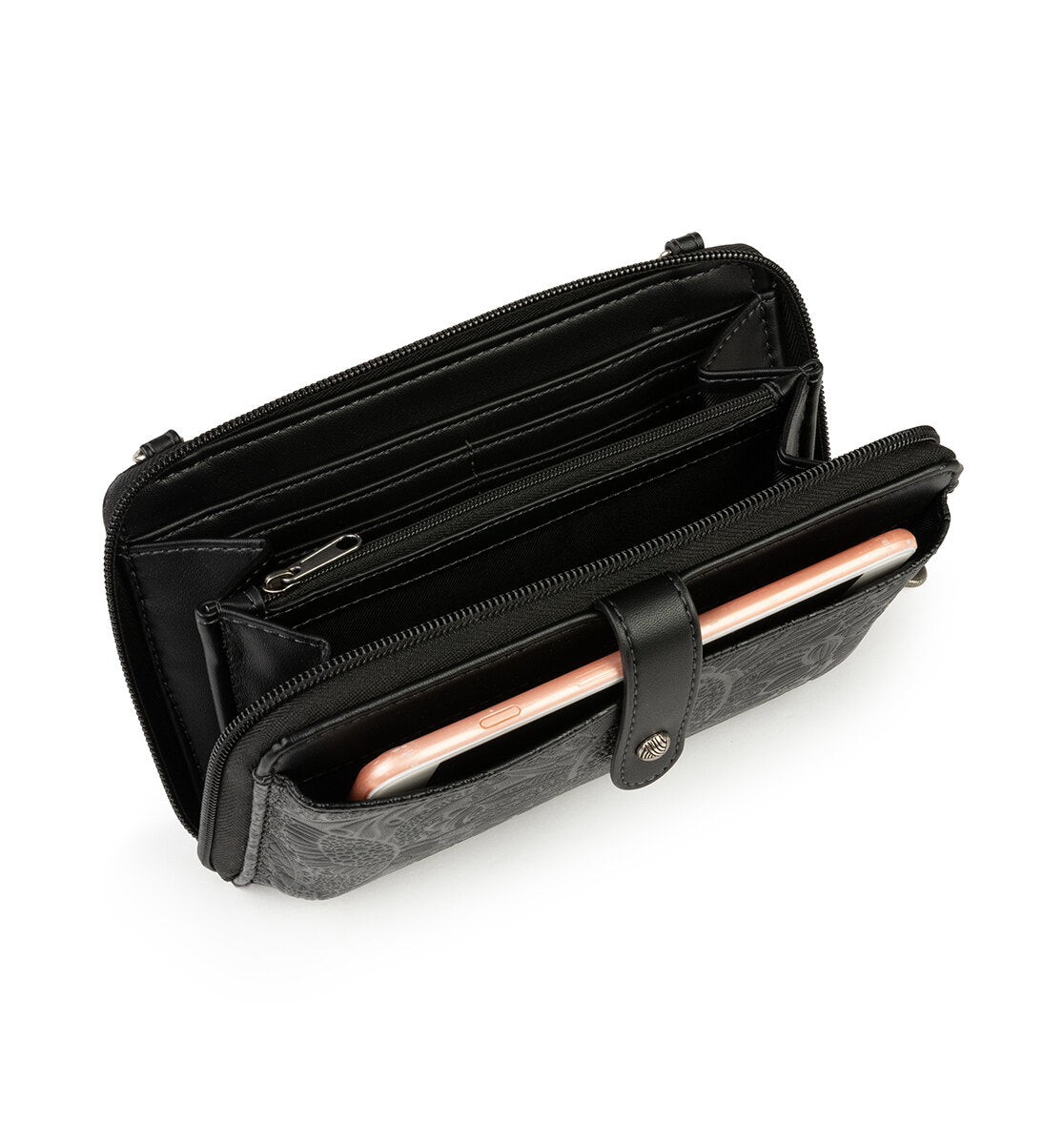 Iris Large Smartphone Crossbody Bag - Stylish & Secure Phone Pouch for Women - Perfect for Travel, Shopping, and Everyday Use