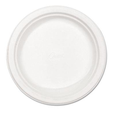 Chinet White Paper Dinner Plates 8-3/4 Inch - Bulk Pack of 500 Disposable Plates for Parties, Picnics & Catering Events