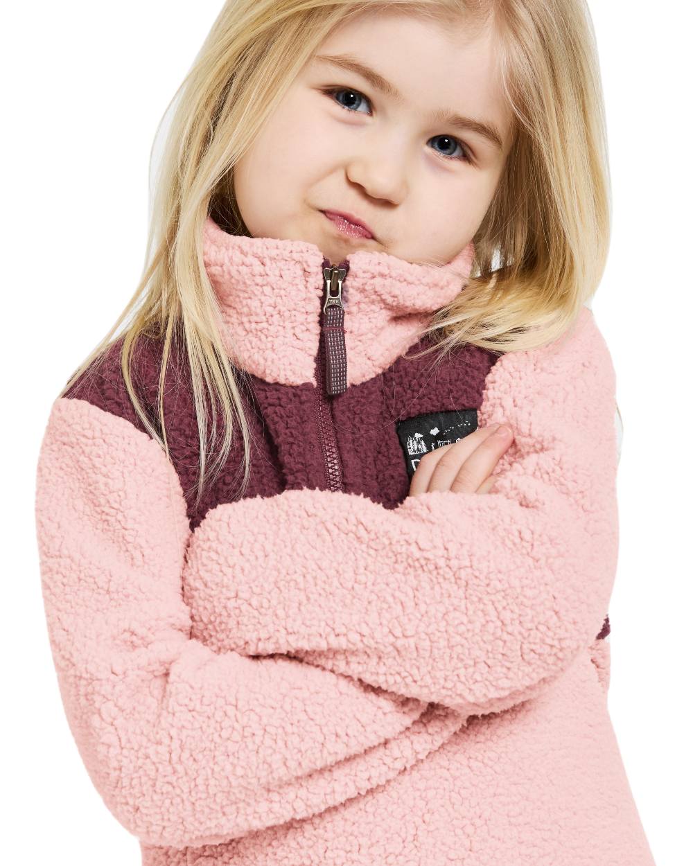 Didriksons Kids' Gosig Half Zip Fleece Sweater - Warm & Cozy Pullover for Boys & Girls - Perfect for Outdoor Play, School & Winter Adventures
