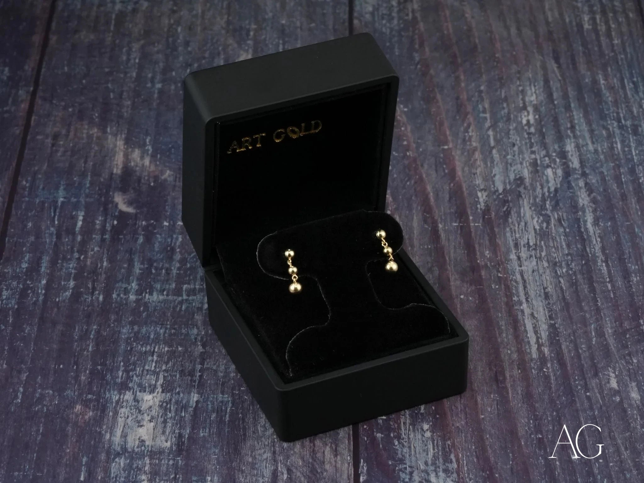 3 Beads Earrings - Elegant & Minimalist Dainty Jewelry for Women | Perfect for Everyday Wear, Office & Special Occasions