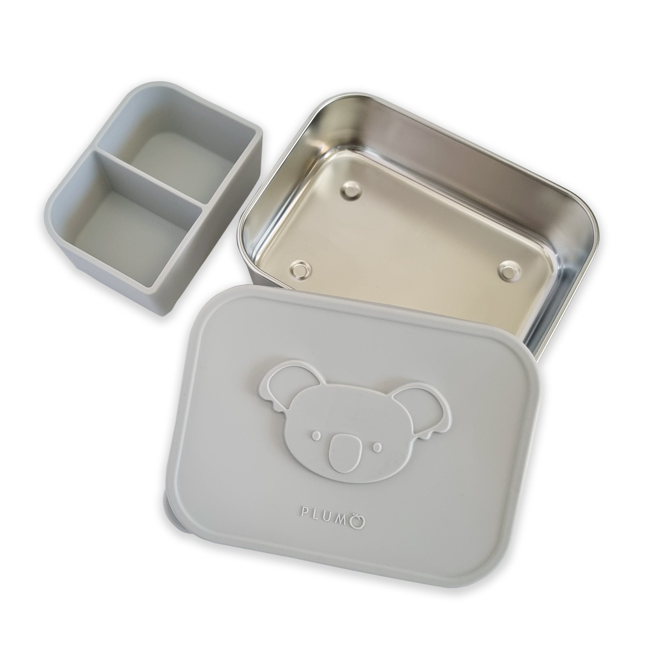 Premium PLUM Stainless Steel Bento Box - Eco-Friendly Lunch Container for Kids & Adults - Ideal for School, Office & Picnic Use