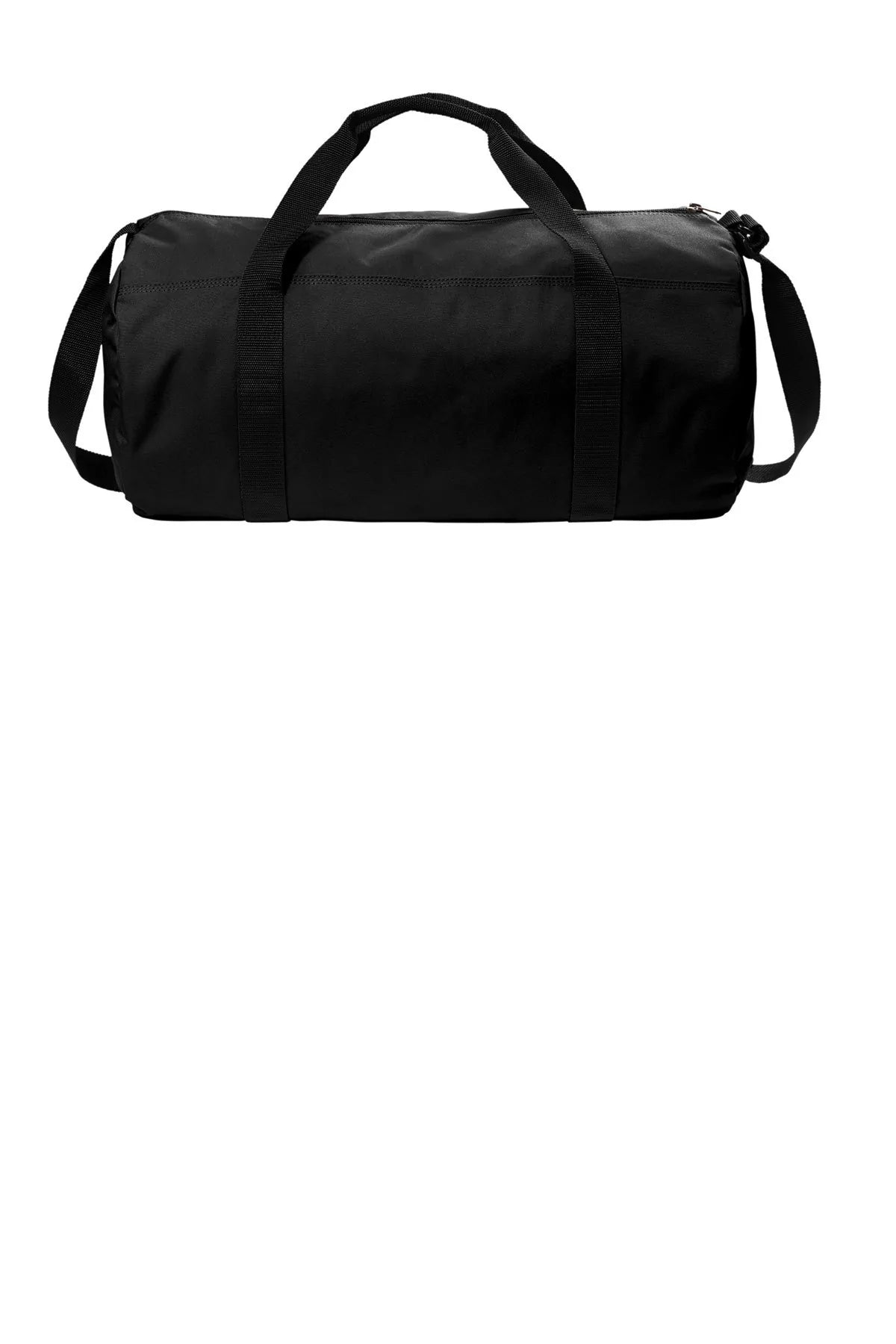 Carhartt 40L Canvas Packable Custom Duffel Bag - Heavy Duty Travel Duffel for Gym, Work & Outdoor Adventures - Water-Resistant Black Duffle Bag with Shoulder Strap