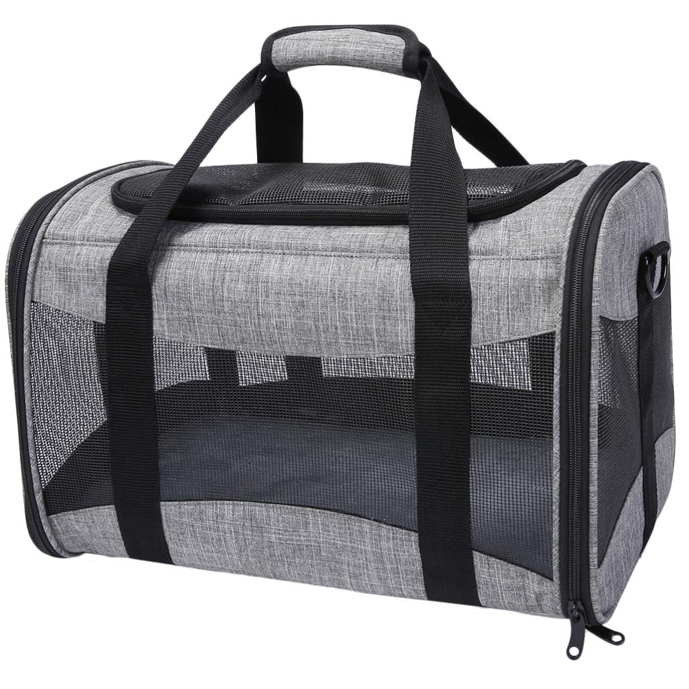 UKCOCO Large Clear Cat Carrier Backpack - Space Capsule Design for Outdoor Travel, Hiking & Vet Visits | Breathable & Durable Pet Transport for Cats & Small Dogs