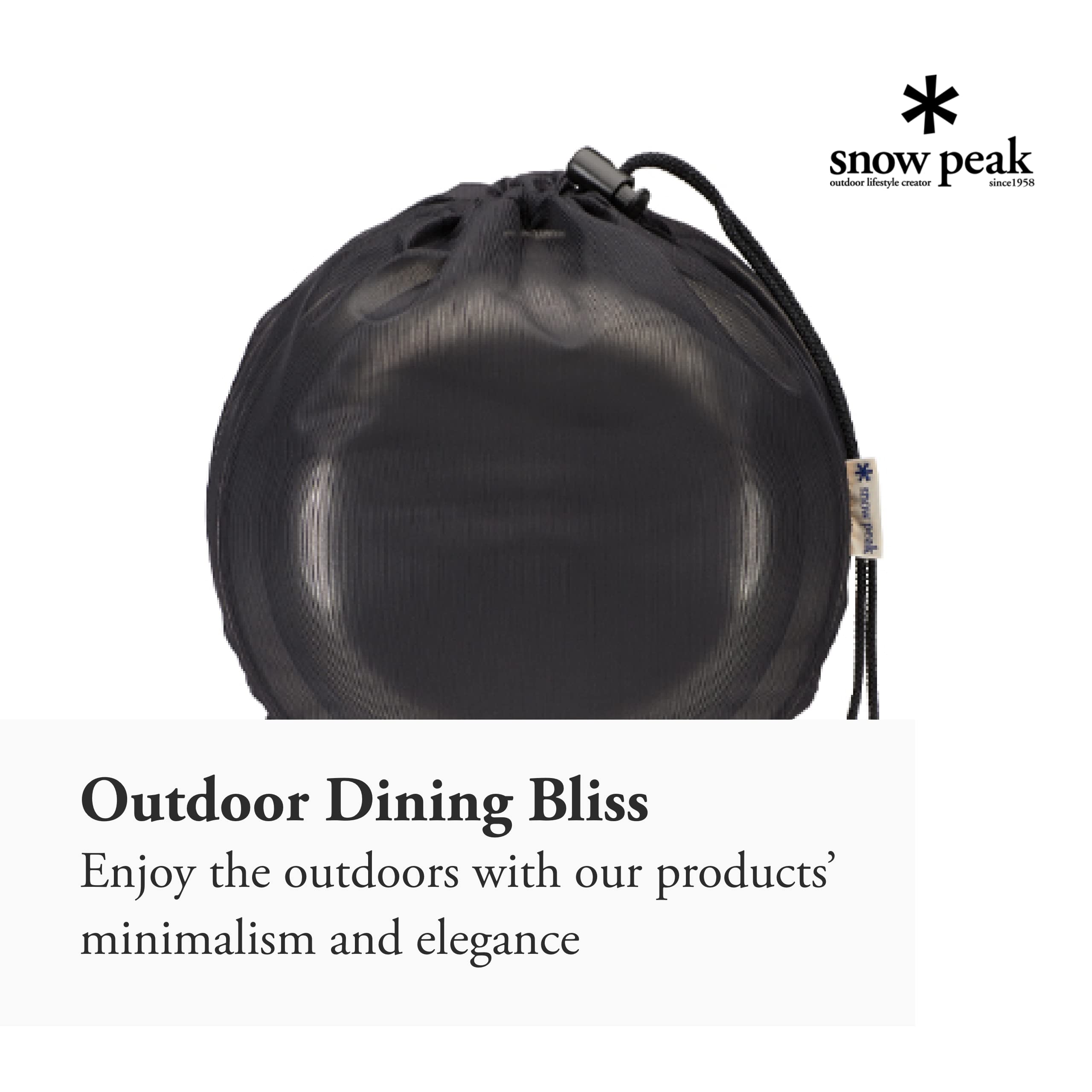Snow Peak 16-Piece Large Tableware Set - Plates, Bowls & Dishes for Family Camping & Outdoor Dining | Durable Dinnerware for Picnics, BBQs & RV Trips