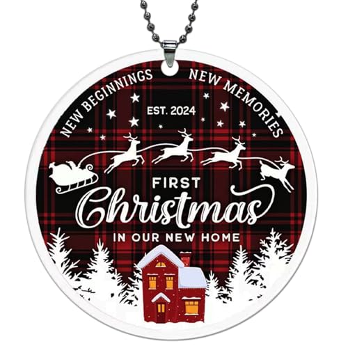 First Christmas New Home Ornament 2024