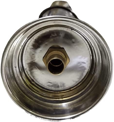Premium Stainless Steel Puttu Maker with Lid & Steamer Plate - Traditional Kerala Kuzhal Puttu Cooker for Healthy Breakfast - Ideal for Making South Indian Rice Cakes at Home