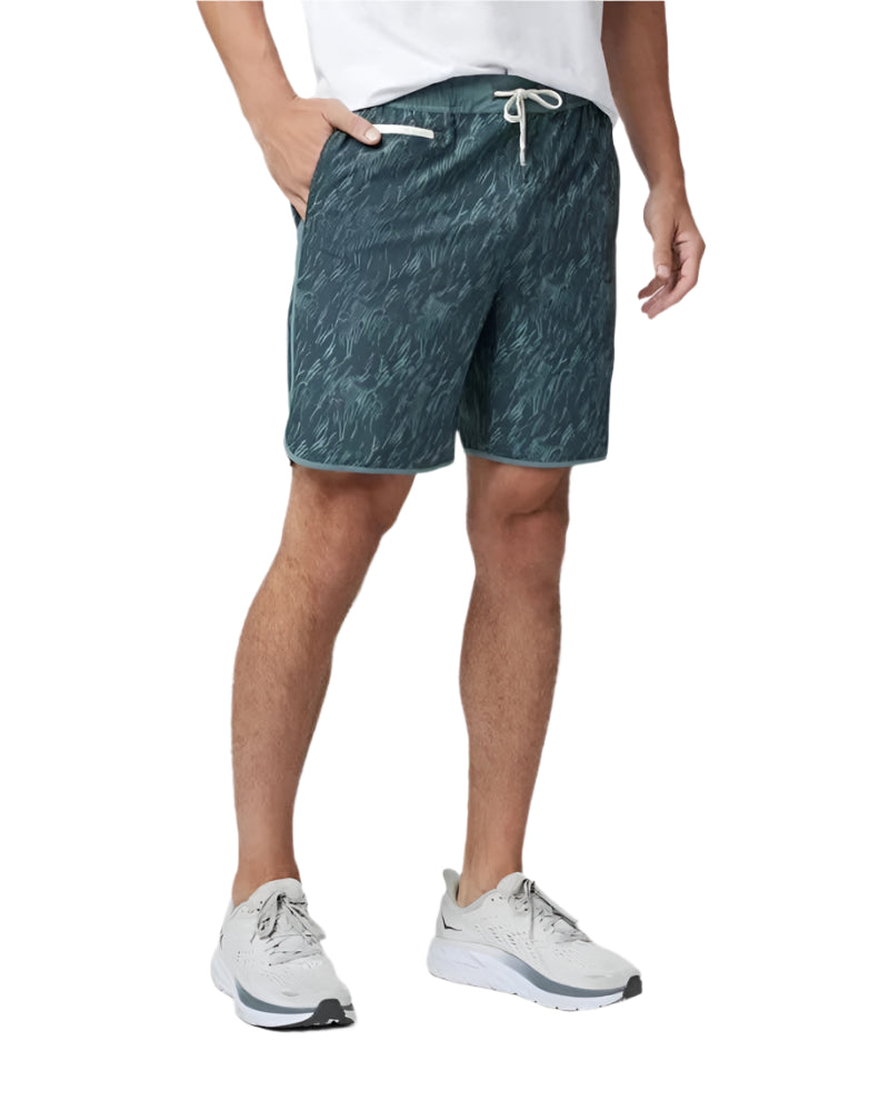 Vuori Banks Short - Men's Performance Running Shorts with Built-in Liner, Lightweight & Breathable for Gym, Workout, and Outdoor Activities