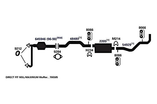AP Exhaust Pipe 48480 - Durable Performance for Cars & Trucks