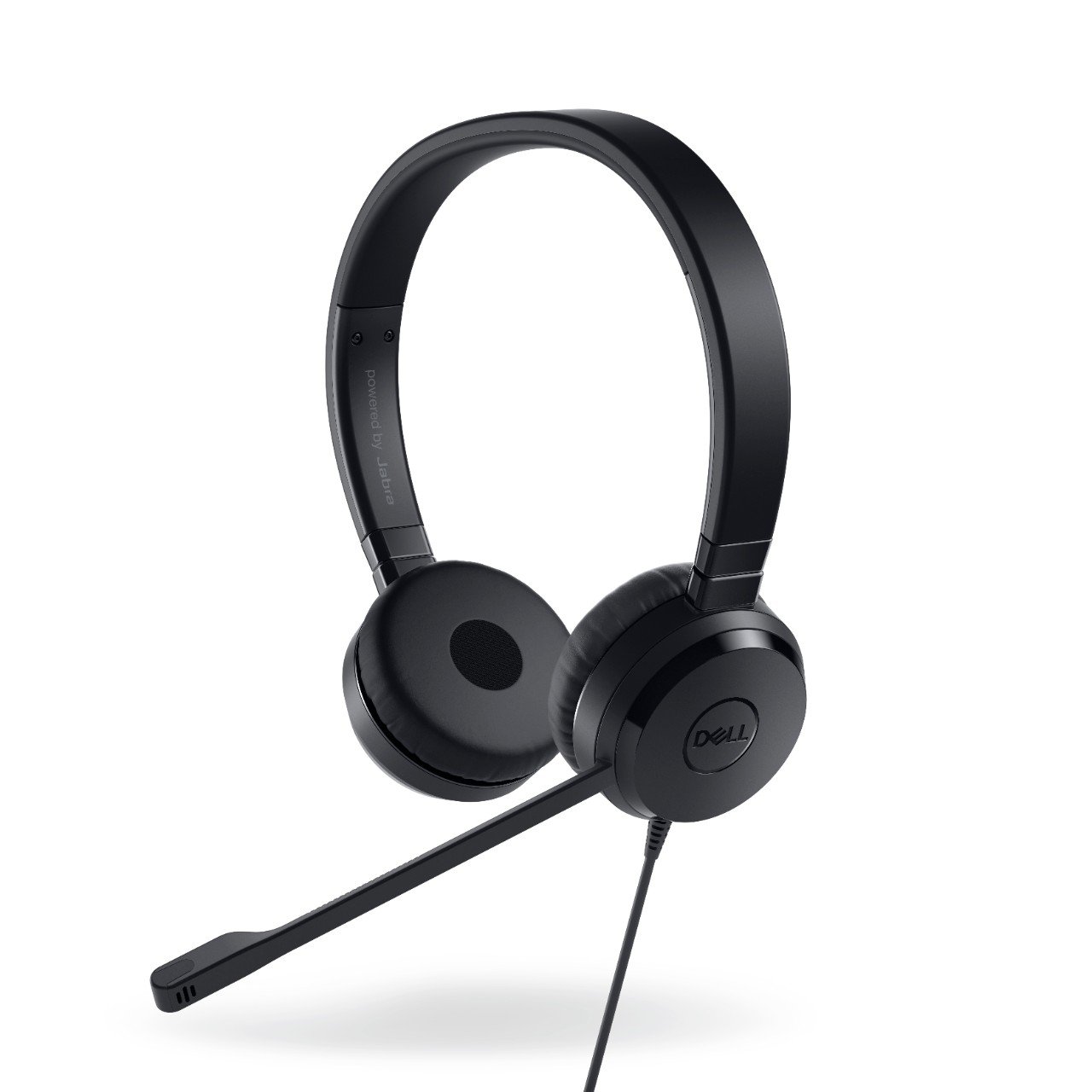 Dell Pro Stereo Headset UC350 - Noise Cancelling USB Headphones with Microphone for Office, Call Center & Remote Work | Comfortable Over-Ear Design for Long Hours Use