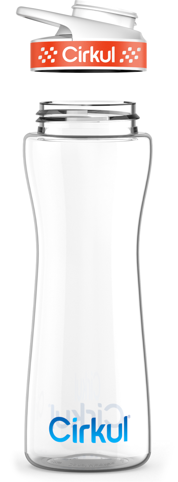 BPA-Free Plastic Water Bottle with Comfort Grip Lid - Leak Proof & Durable for Gym, Hiking, Travel & Everyday Use