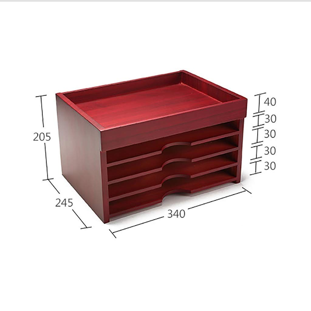 Multi-Functional Desktop File Organizer - A4 Paper Storage Box with Drawers, Office & Student Stationery Organizer for Documents, Files, and Office Supplies | Perfect for Home Office, School, and Workspace Organization