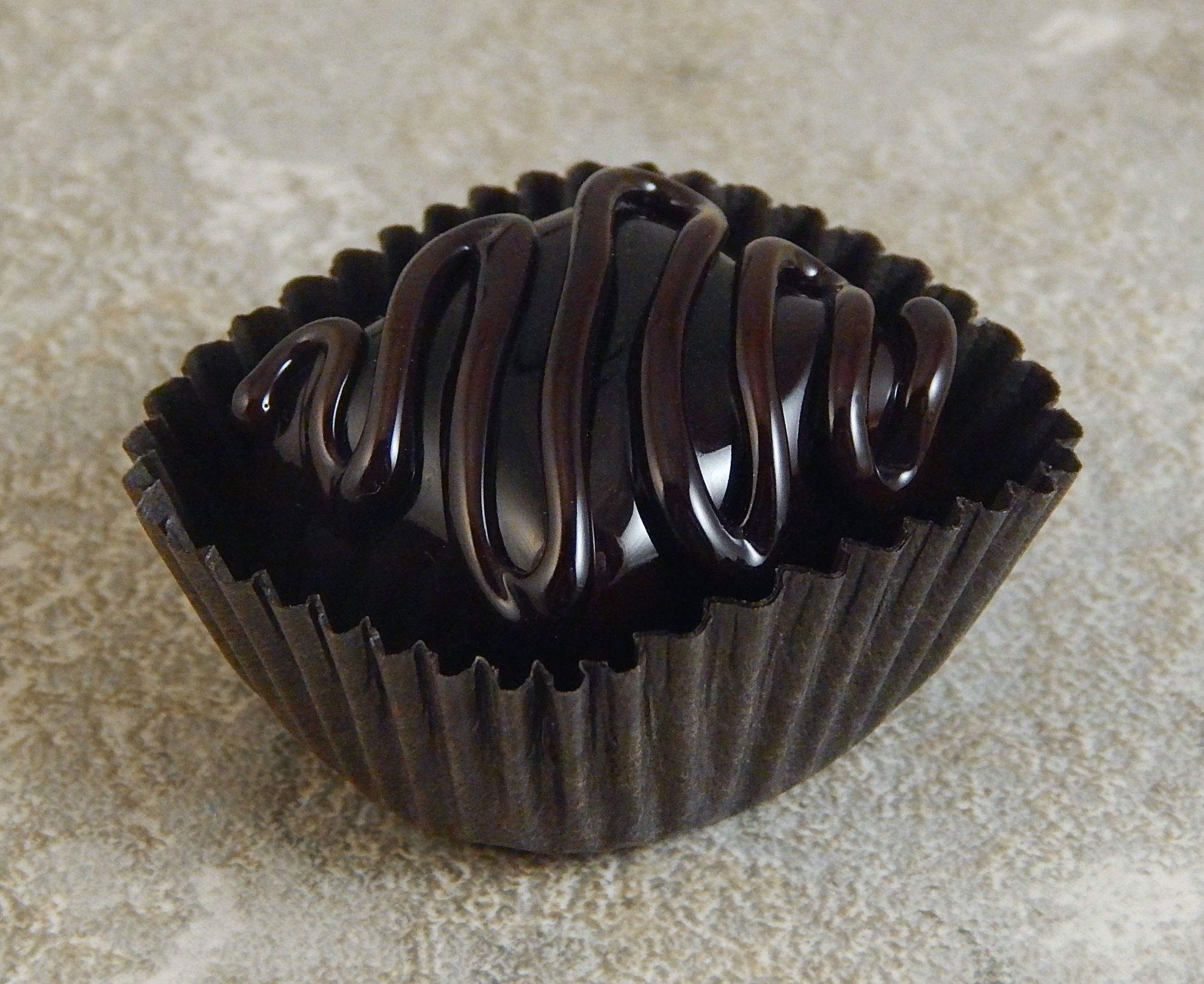 Premium Dark Chocolate Art Glass Candy Treats - Handcrafted Collectible Gourmet Gifts for Holidays, Birthdays & Special Occasions | Perfect for Dessert Tables, Party Favors & Luxury Gift Boxes