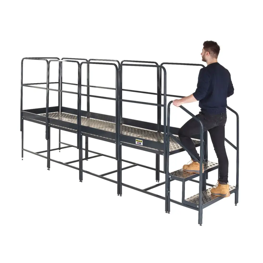 Climb It UK Platform - 4 Inline Platforms for Indoor/Outdoor Climbing, Fitness & Training | Perfect for Home Gyms, Playgrounds & Sports Facilities