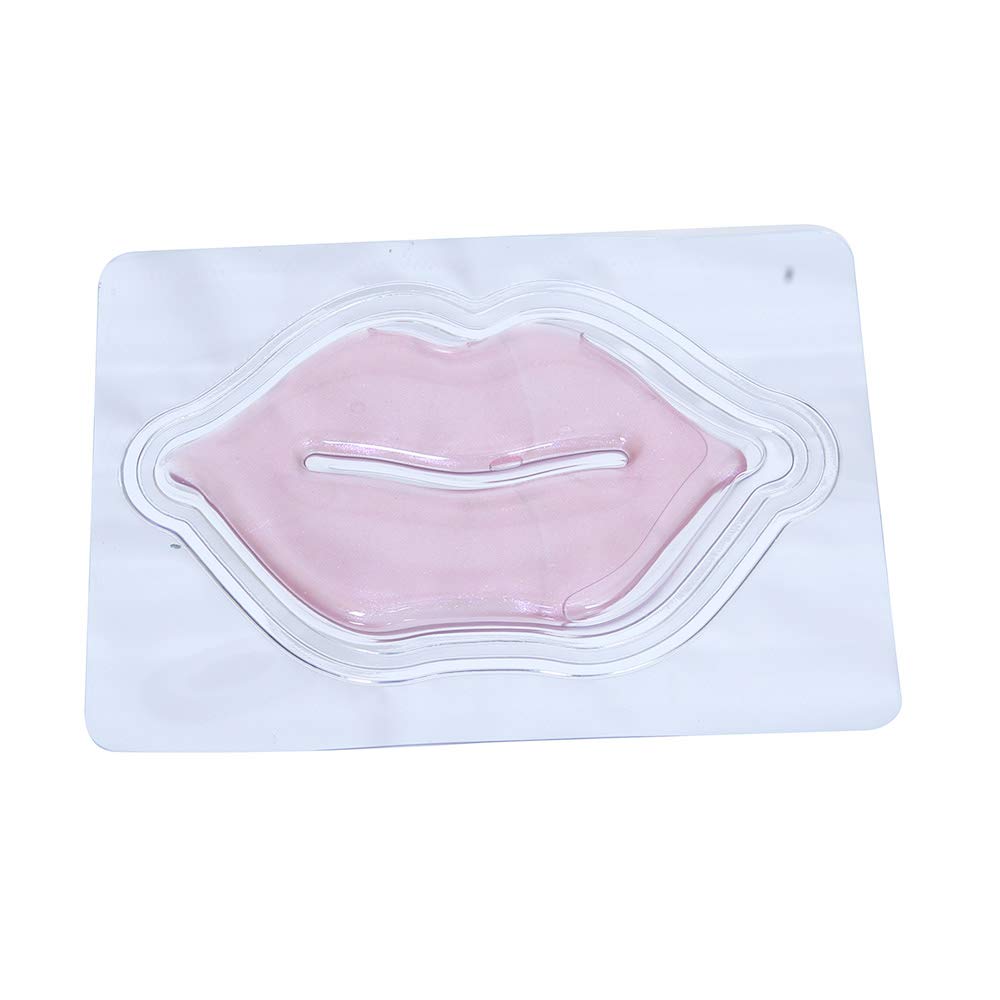 ToGoSpa Rose Gold Lip Mask - 30 Hydrating Lip Care Sheets for Soft, Plump Lips | Perfect for Nighttime Routine, Travel & Self-Care