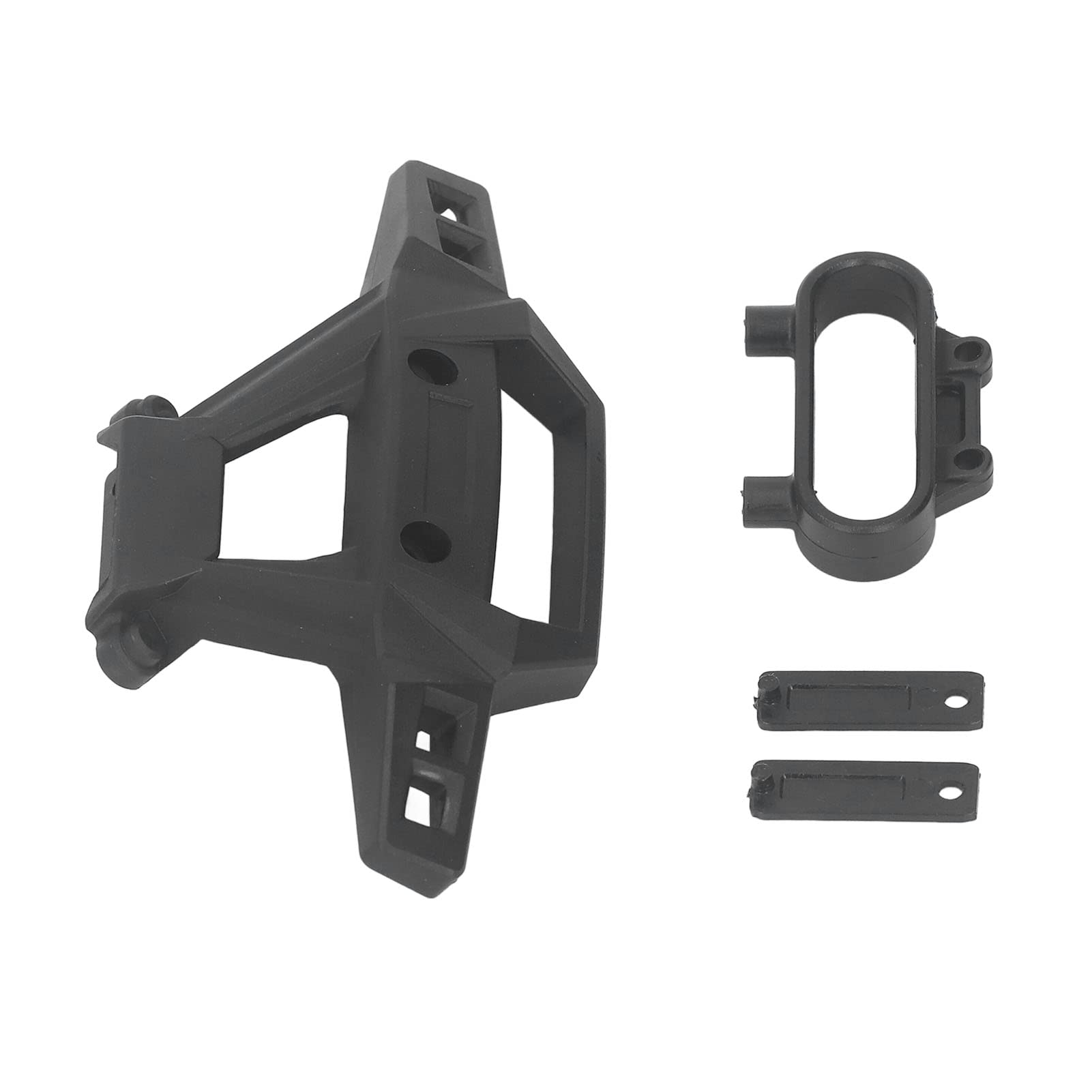 VBESTLIFE 1/16 Scale RC Car Front Bumper Set - Durable PA Plastic Replacement Bumper for SCY 16101 & 16102 Models (Black) - Perfect for Off-Road Racing, Bashing & RC Car Upgrades