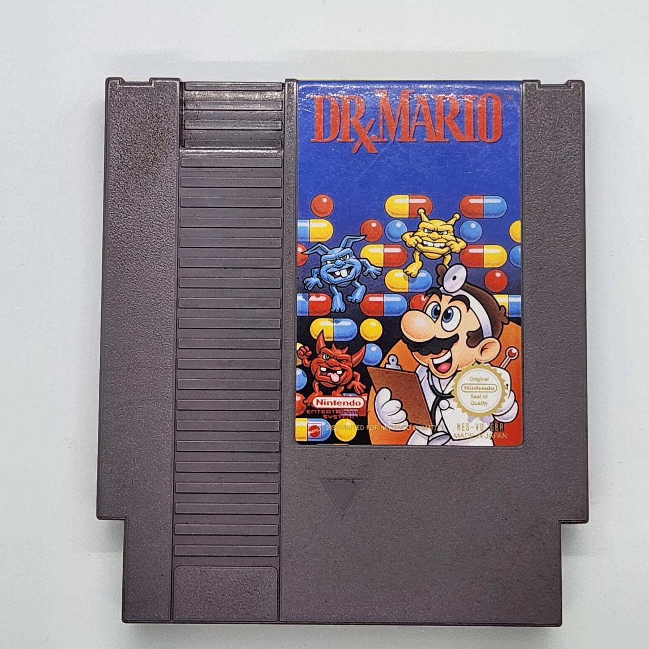 Original Nintendo NES Game - DR X Mario PAL Version | Classic Retro Gaming for Nintendo Entertainment System | Perfect for Collectors & Nostalgic Gamers