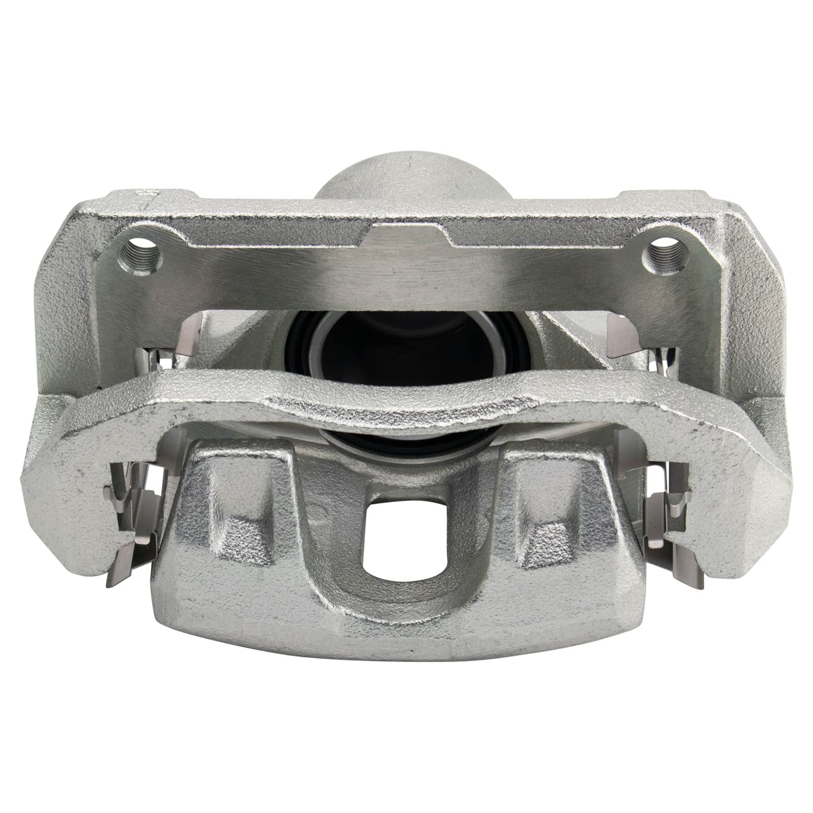 TRQ Front Performance Brake Pad & Rotor Kit - Semi-Metallic Vented G-Coated - Compatible with 2003-2004 Honda Accord - Includes Calipers, Pads & Rotors - Perfect for Daily Driving & Performance Upgrades