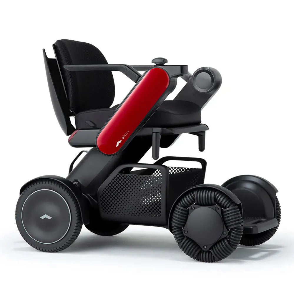 Whill Model C2 Power Wheelchair - Lightweight, Foldable Electric Mobility Scooter for Adults & Seniors - Indoor & Outdoor Use for Shopping, Travel & Daily Activities
