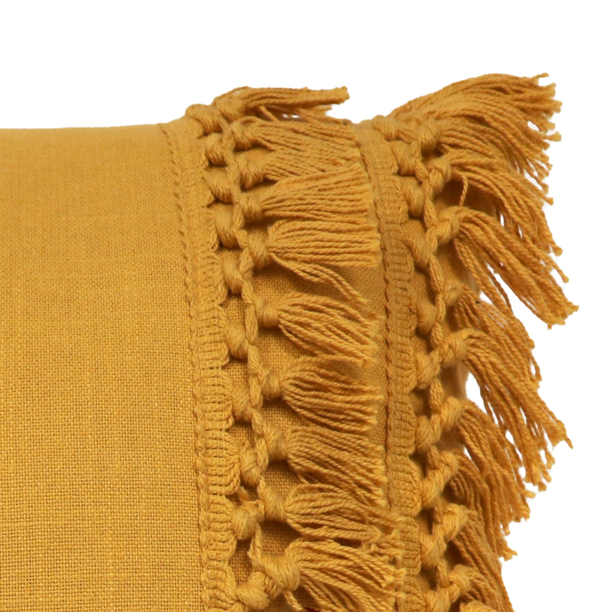 Modern Tassel Decorative Pillow - Bohemian Style Throw Cushion for Sofa, Bed & Home Decor - Perfect for Living Room, Bedroom & Nursery Accents