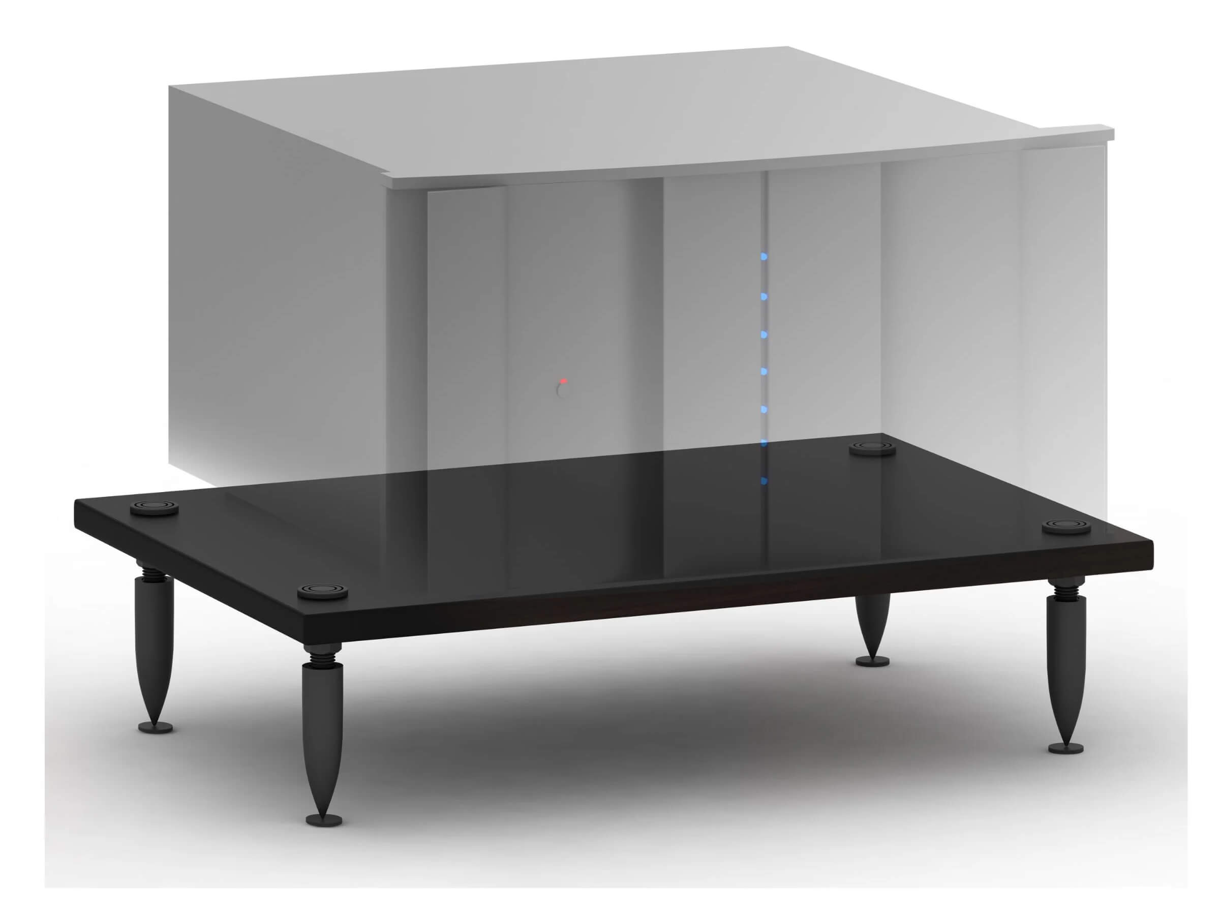 Salamander Designs Archetype System Amplifier Stand - Premium Audio Rack for Home Theater & Studio Equipment - Perfect for AV Receivers, Turntables & Media Players