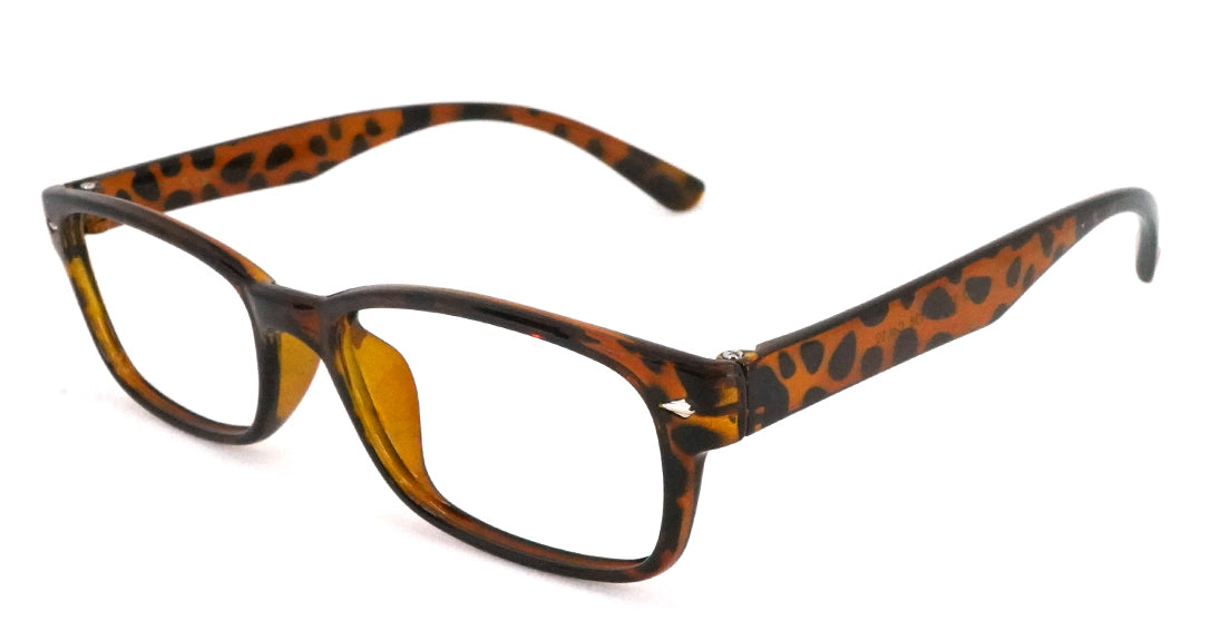 Reading Glasses TF211 - Lightweight Plastic Frame Readers for Men & Women - Perfect for Reading, Computer Use, and Close-Up Work