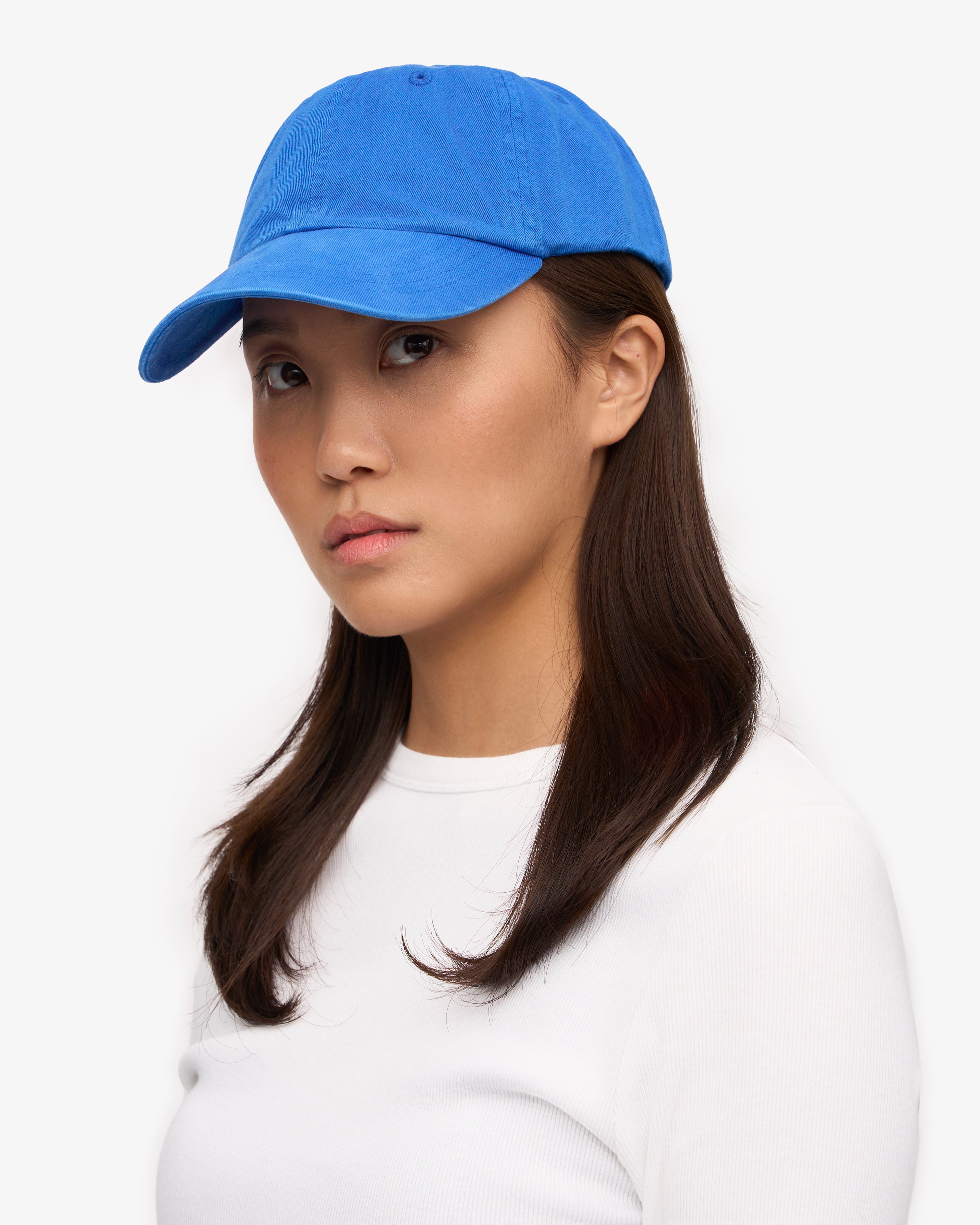 Organic Cotton Cap for Men & Women - Soft & Breathable Pacific Blue Hat for Outdoor Activities, Travel & Sun Protection