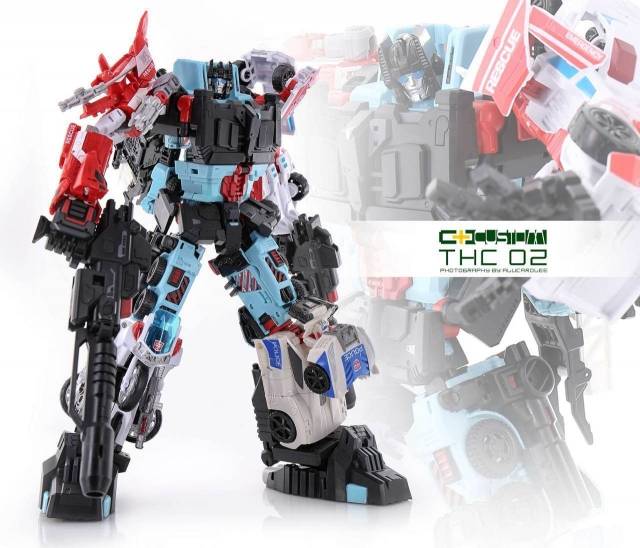 Custom C+ United Warrior Add-On Defensor - Action Figure Toy for Collectors & Kids | Perfect for Display, Play & Gifts