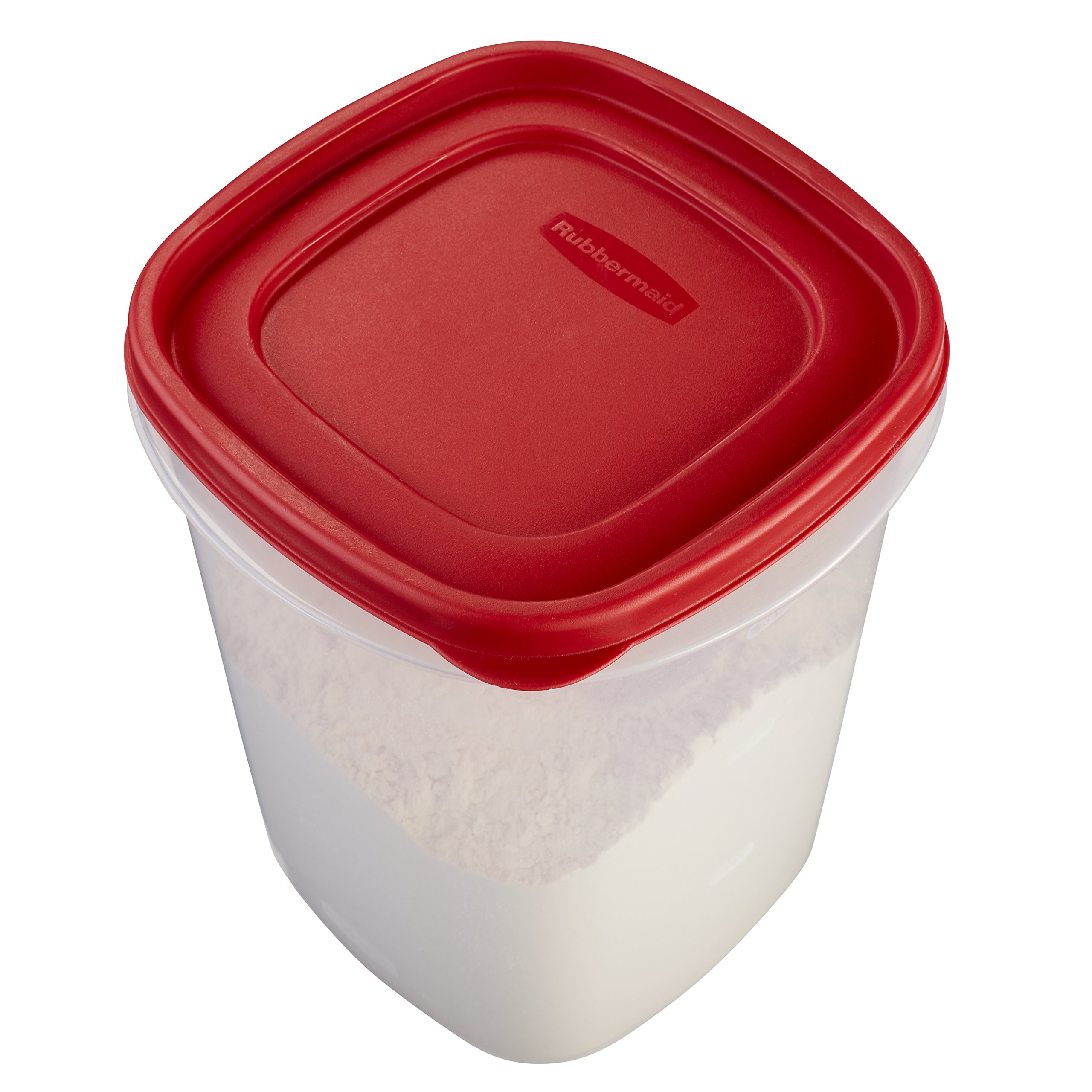 Rubbermaid Easy Find Lids Food Storage Containers Set - 6-Piece Airtight Kitchen Organizers in Racer Red | Perfect for Meal Prep, Leftovers & Pantry Storage