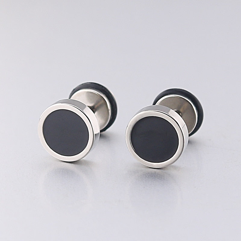 Vintage Round Stud Earrings for Women - Classic & Stylish Jewelry for Everyday Wear, Parties & Gifts