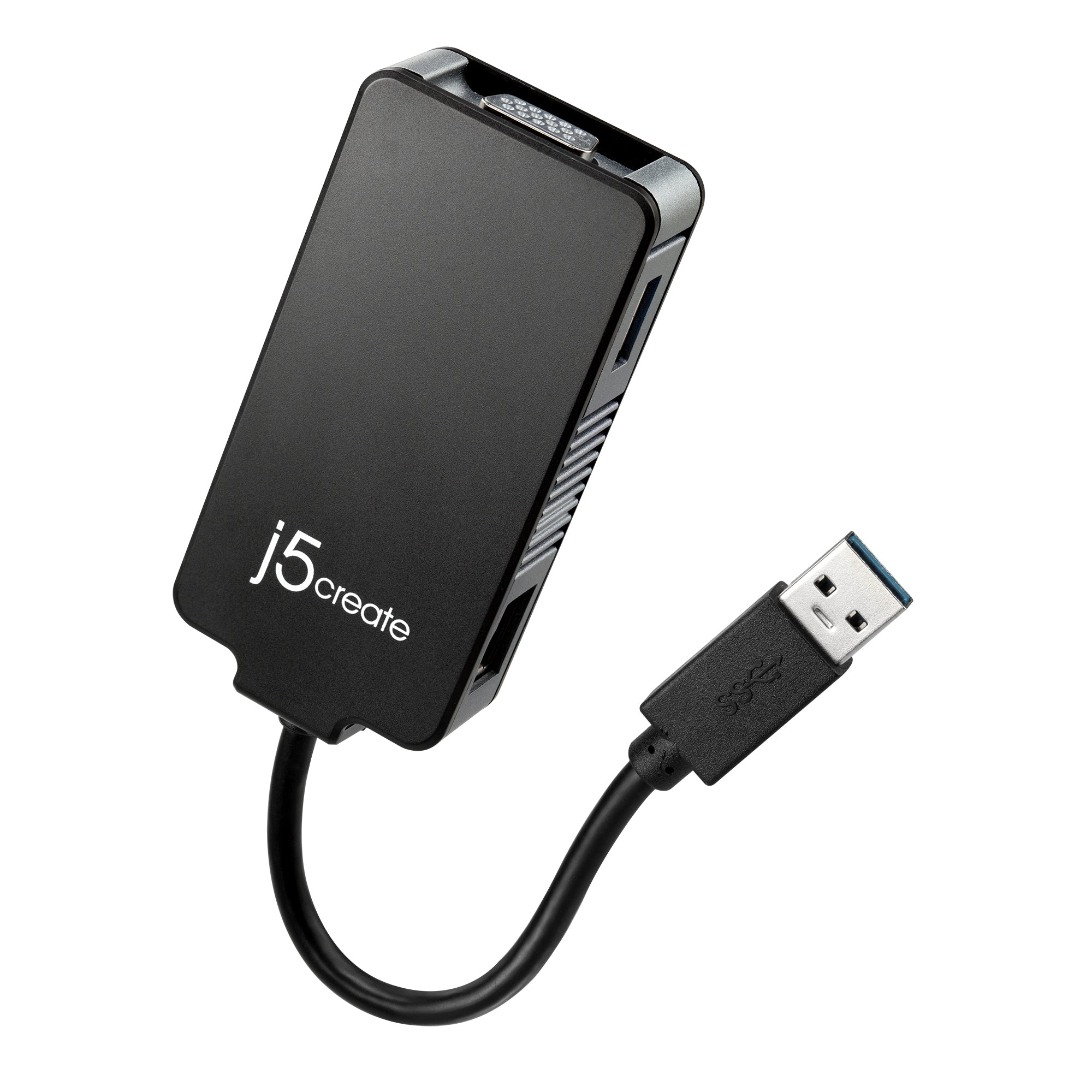 USB 3.0 to VGA & Gigabit Ethernet Adapter - Multi-Port Converter for Laptop, Desktop, Monitor - Work from Home, Gaming, Office & Remote Meetings