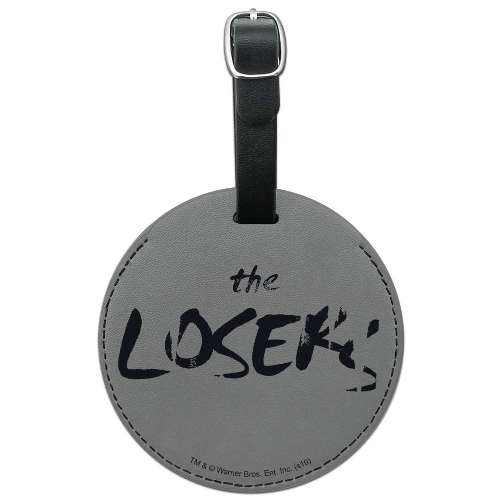 IT Chapter 2 The Losers Club Leather Luggage Tag - Personalized Carry-On ID Tag for Suitcases & Travel Bags - Perfect for Horror Fans & Stephen King Collectors