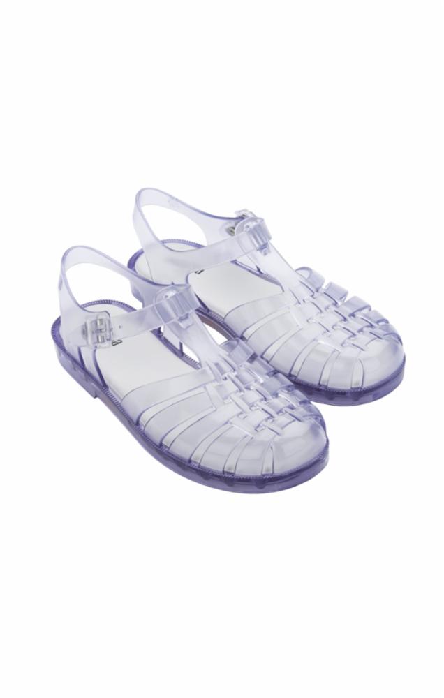 Melissa Women's 32408 White M Leather Sandals - Comfortable Casual Summer Shoes for Beach, Vacation & Everyday Wear
