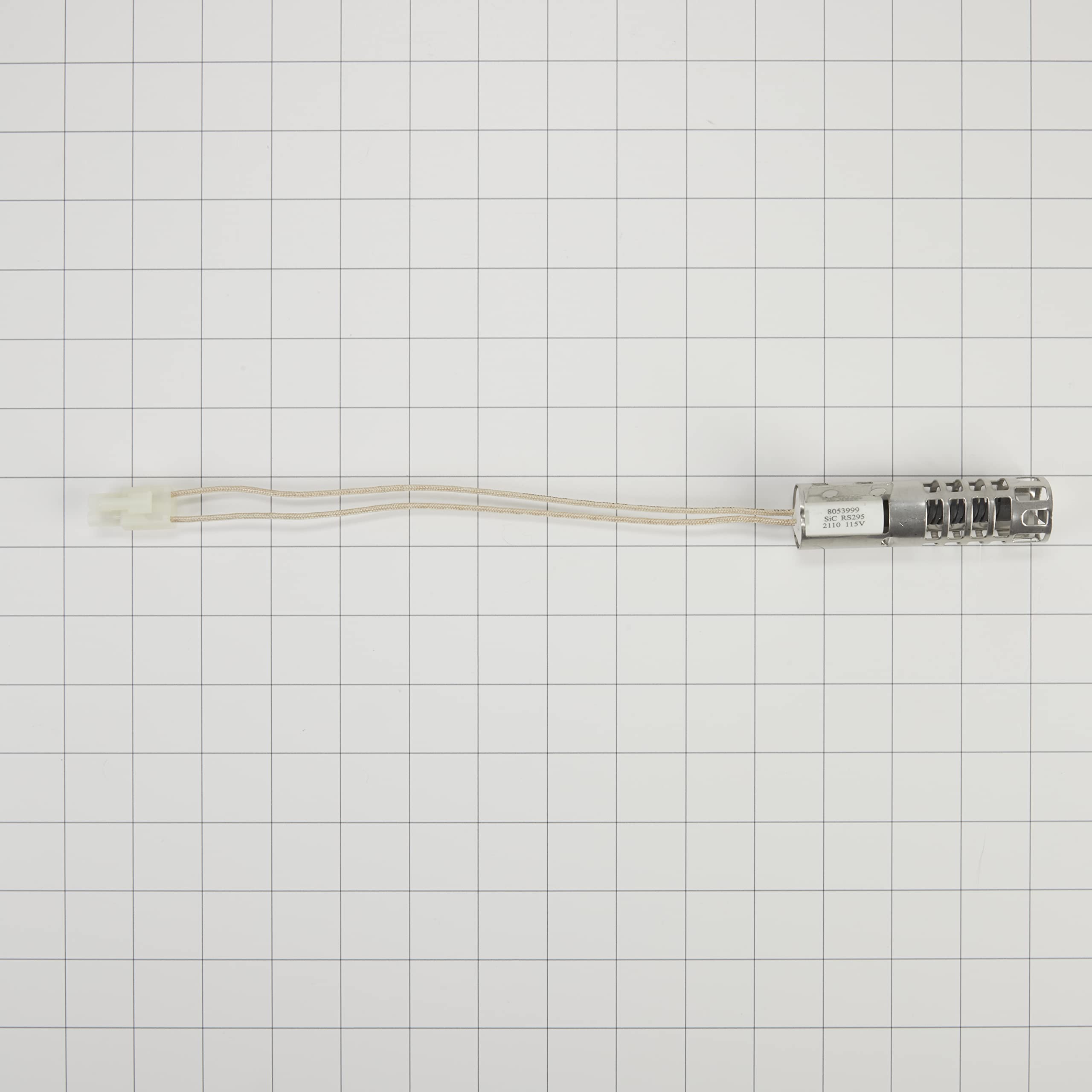 Whirlpool 4342528 Oven Igniter Replacement - Genuine Silver Ignitor for Gas Stoves & Ranges - Perfect for Baking, Roasting & Cooking at Home