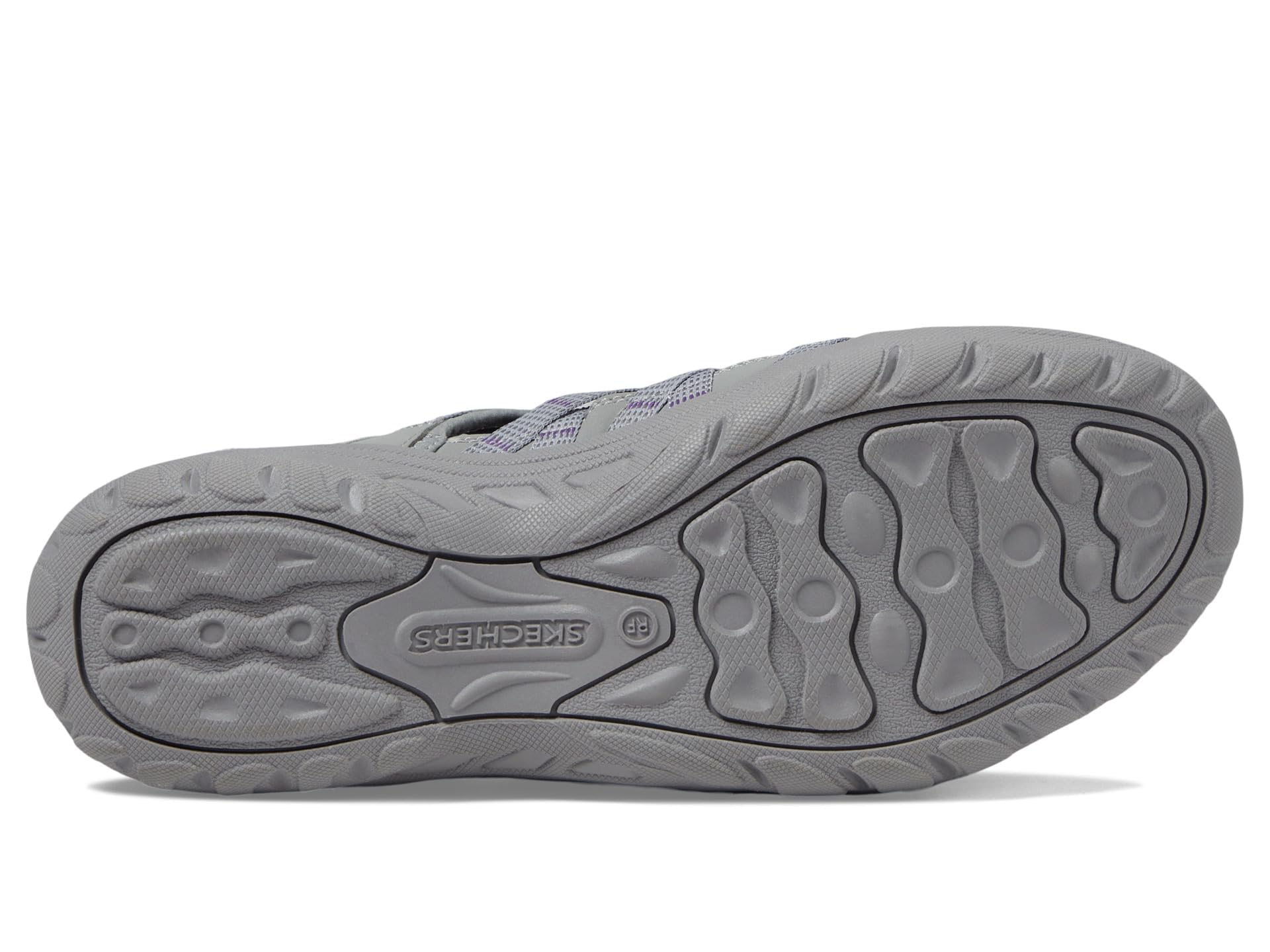 Skechers Women's Slip-Ins Reggae Fest 2.0 Sneakers - Comfortable Walking Shoes with Memory Foam in Gray | Perfect for Casual Wear, Travel & Everyday Comfort