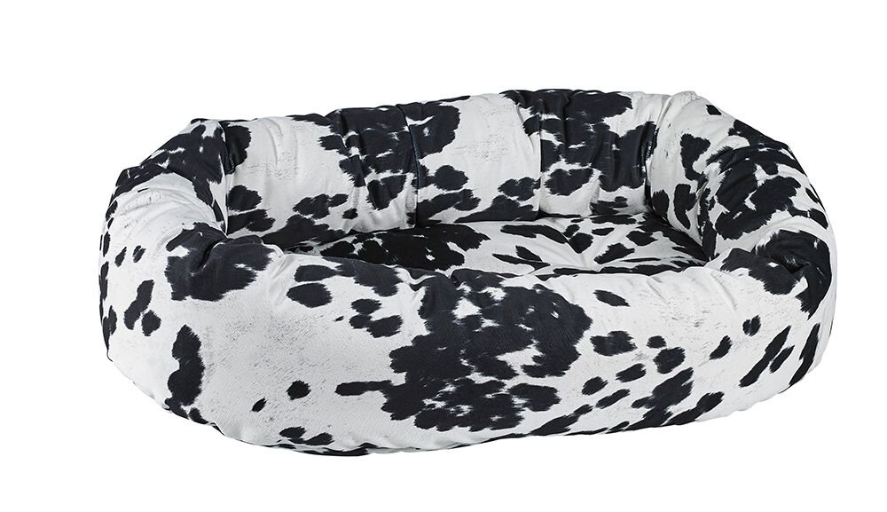 Wrangler XX-Large Bowser's Donut Dog Bed - Super Soft Orthopedic Pet Couch for Large Breeds - Perfect for Living Room, Bedroom & Pet-Friendly Spaces