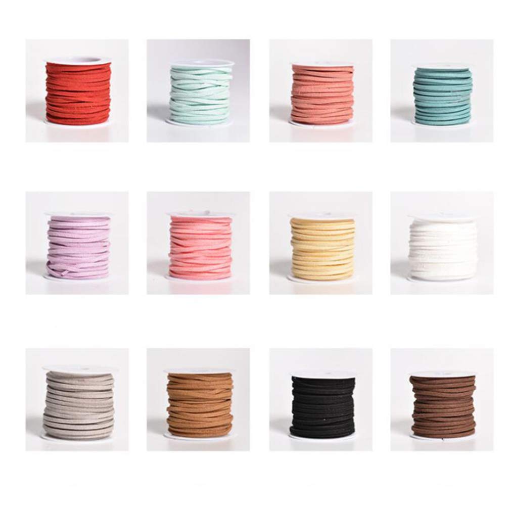 4pcs Leather Straps - Double Sided Ribbon Bands for Gifts & Packaging