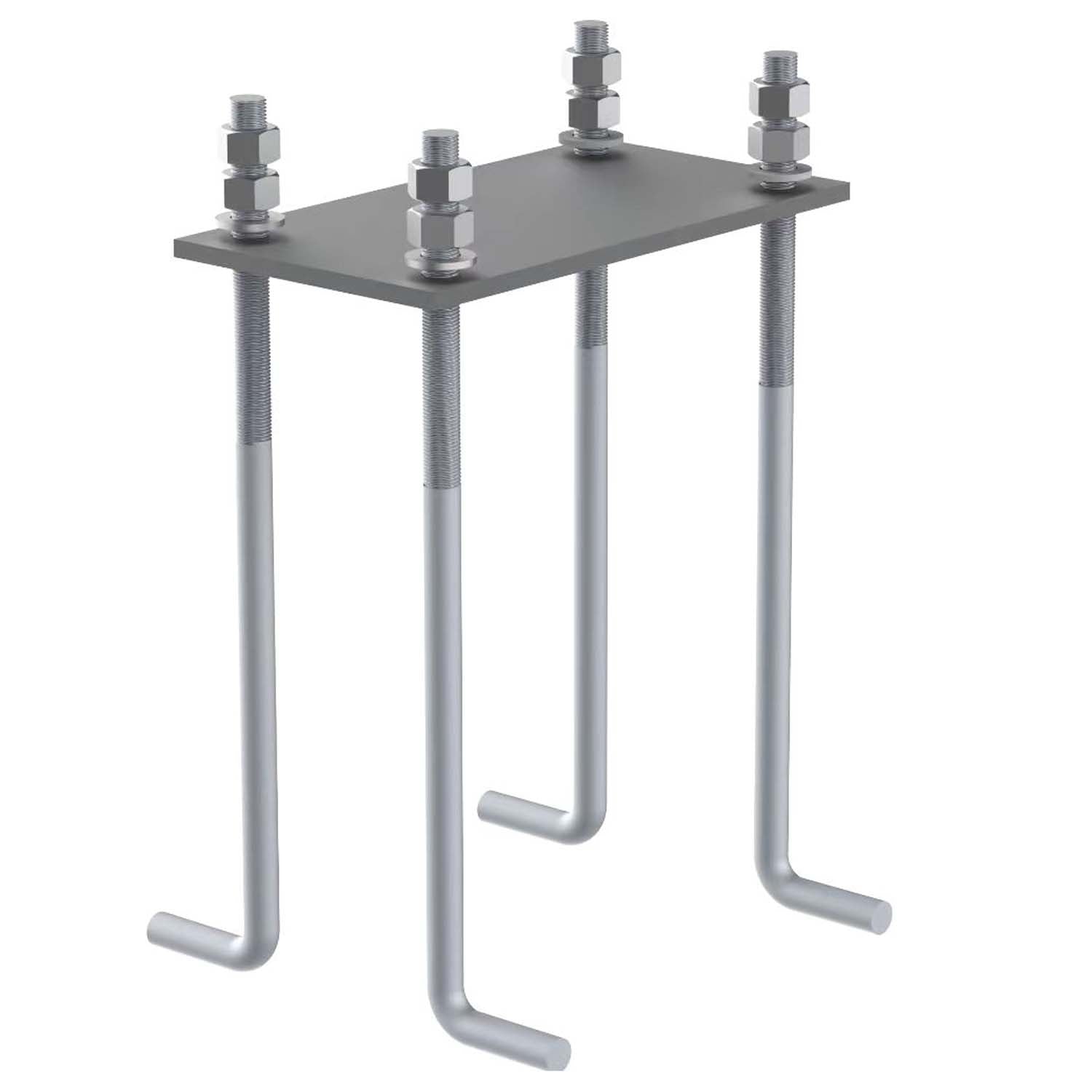 Elios Terra G10 Foundation Bolt Pack - 1 Pack | Durable Fasteners for Secure Solar Panel Installation on Rooftops & Off-Grid Systems