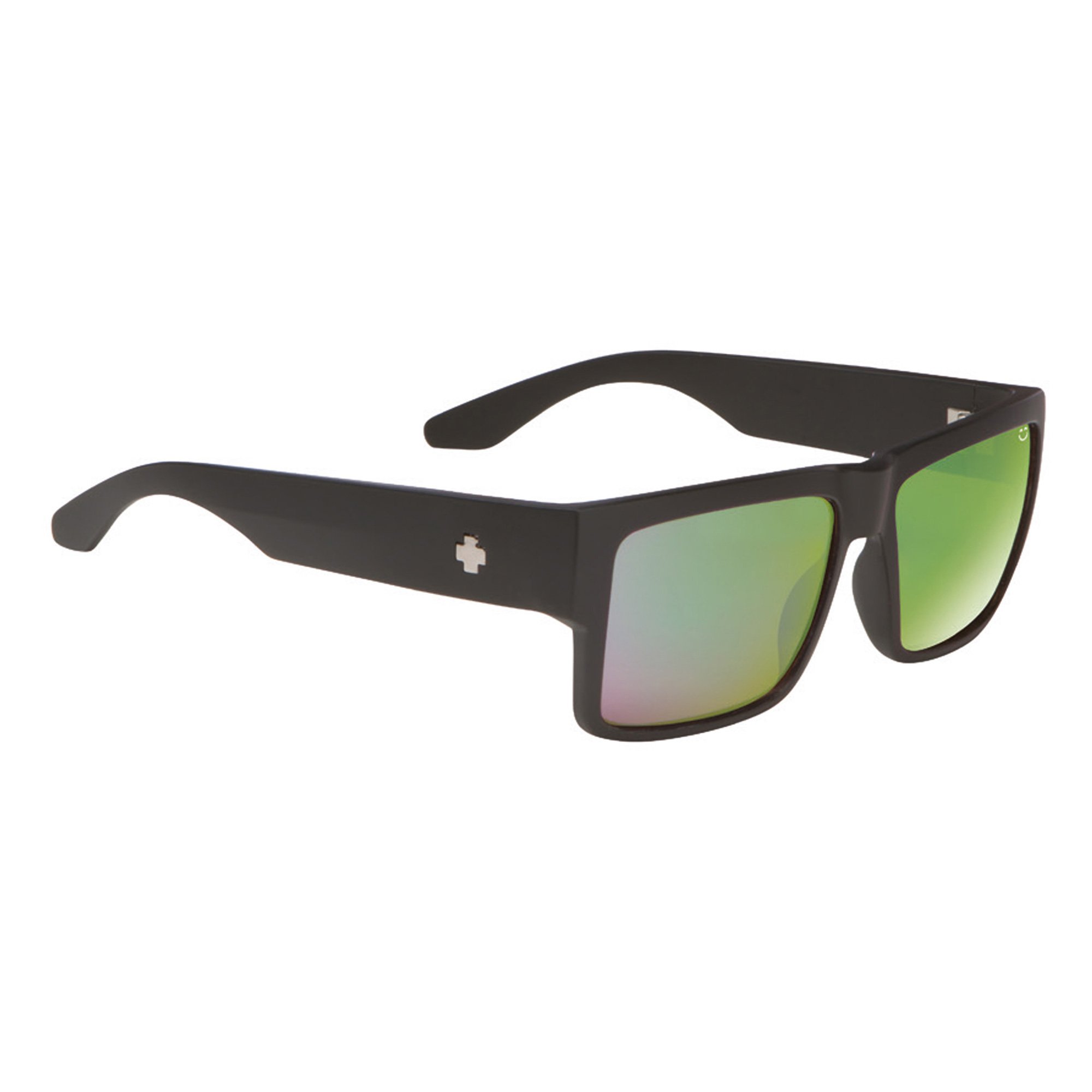 SPY Optic Cyrus Square Sunglasses with Color & Contrast Enhancing Lenses - UV Protection for Outdoor Sports & Driving