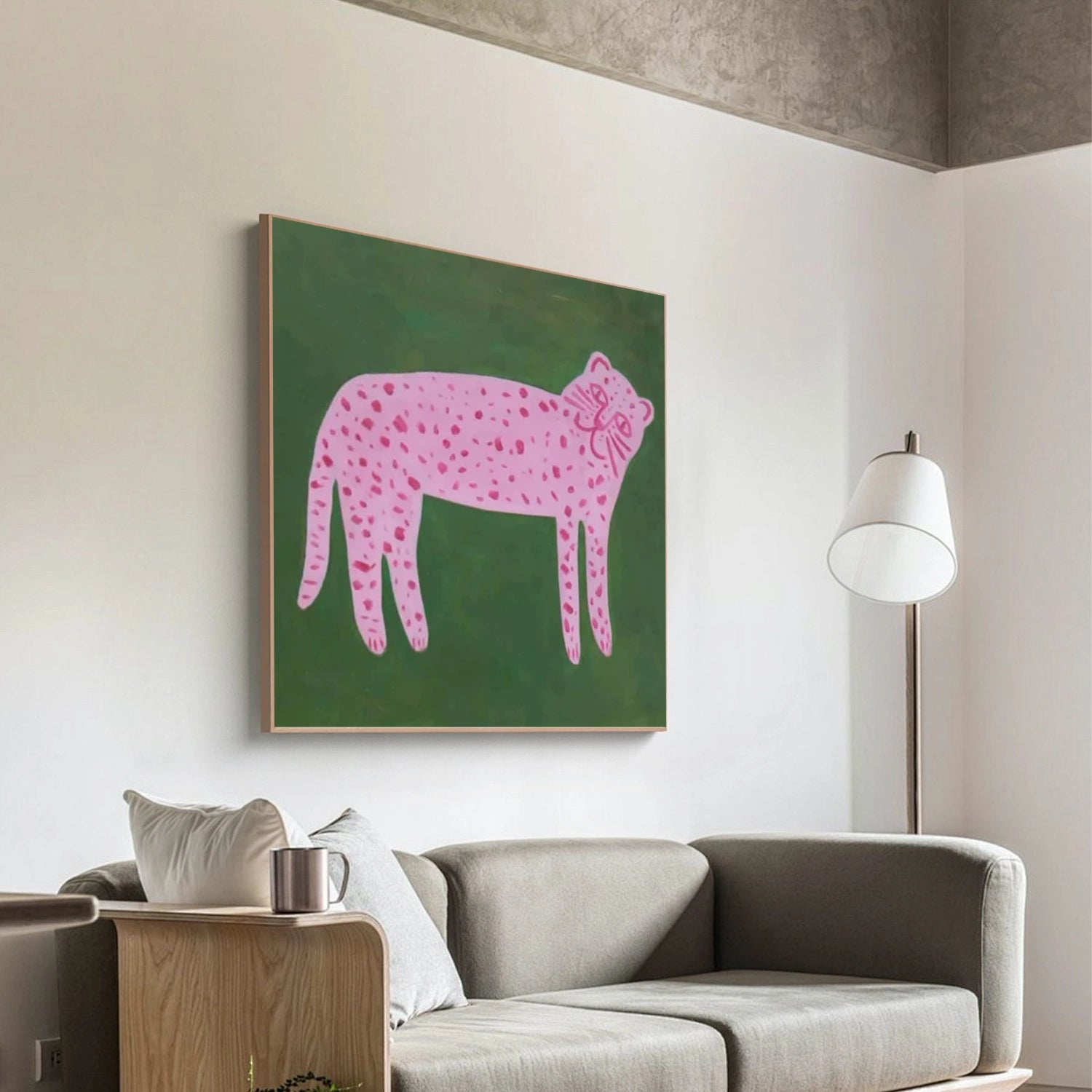 Animal Art Painting #AP112 - Handmade Canvas Wall Decor for Living Room, Bedroom & Office - Perfect Gift for Pet Lovers & Home Decor