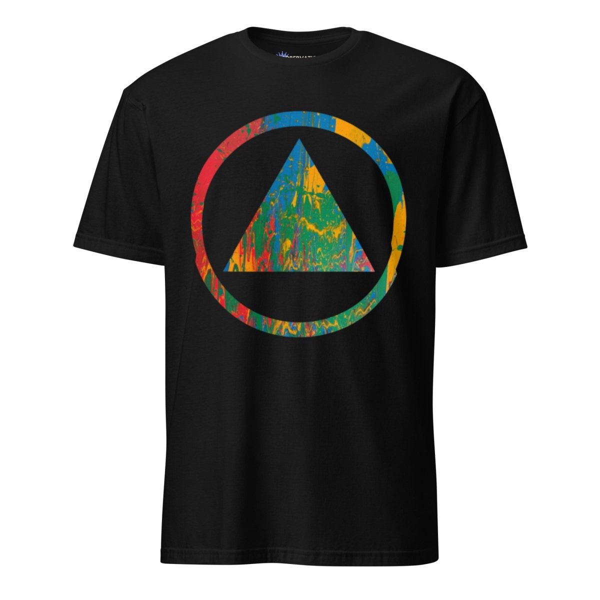 Sobriety Symbol Pride Essential Tee - Unisex Cotton T-Shirt for Men & Women | Perfect for Sober Living, Recovery Support & Pride Events