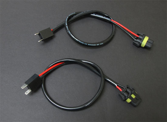 2-Pack H7 Wire Harness Adapter for HID Ballast to Stock Socket - Compatible with Xenon Headlight Conversion Kits | Easy Plug-and-Play Installation for Cars, Trucks & SUVs