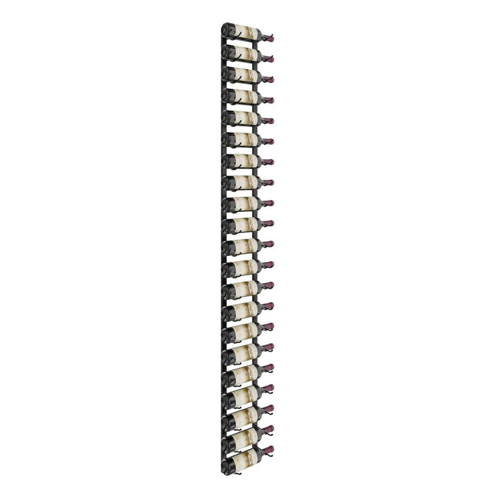 7 Foot Tall Wine Rack Kit - Holds 21 to 63 Bottles | Sturdy Metal Storage for Wine Cellars, Restaurants & Home Bars | Space-Saving Vertical Design for Compact Areas