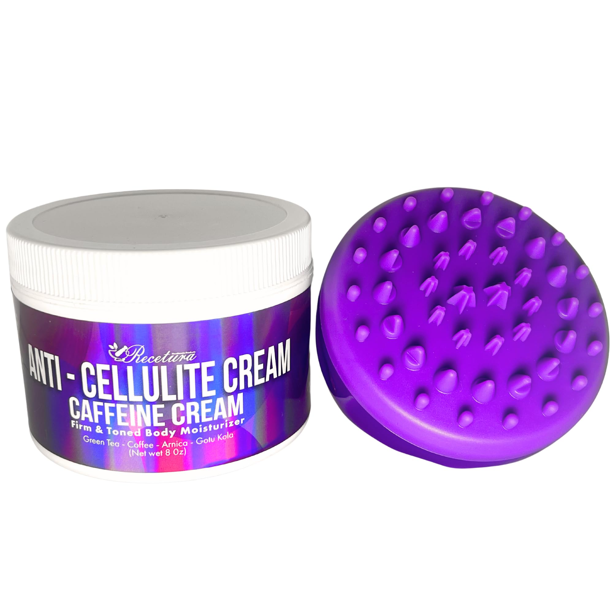 **Anti-Cellulite Firming Cream with Caffeine, Green Tea & Coffee Extract - Moisturizing & Tightening Body Cream for Legs, Thighs & Arms - Made in USA - Perfect for Post-Workout Recovery & Daily Skin Care**