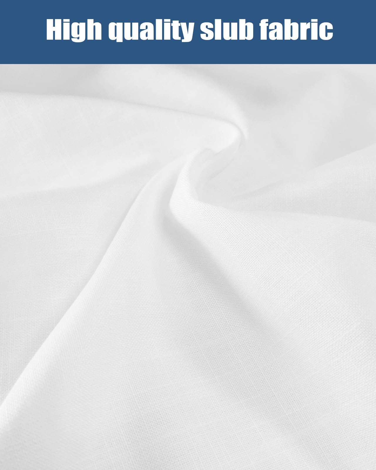 Navy Blue & Grey Coastal Tie-Up Curtains 63