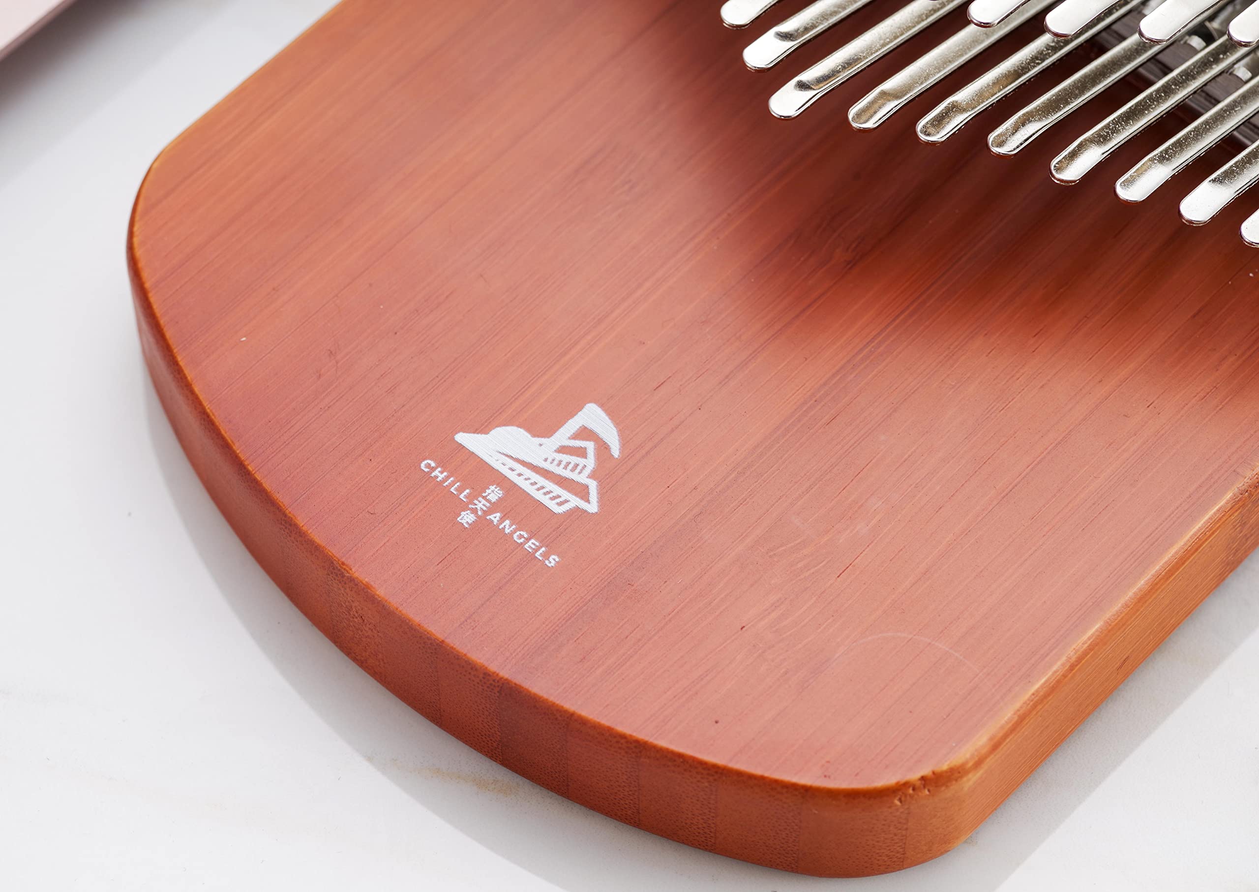 Chill Angels 34 Key C-Tuned Kalimba Thumb Piano - Upgraded Double Layer Flat Board Musical Instrument for Beginners & Professionals | Perfect Gift for Kids & Adults | Play Popular Songs - Ideal for Relaxation, Music Therapy & Creative Learning