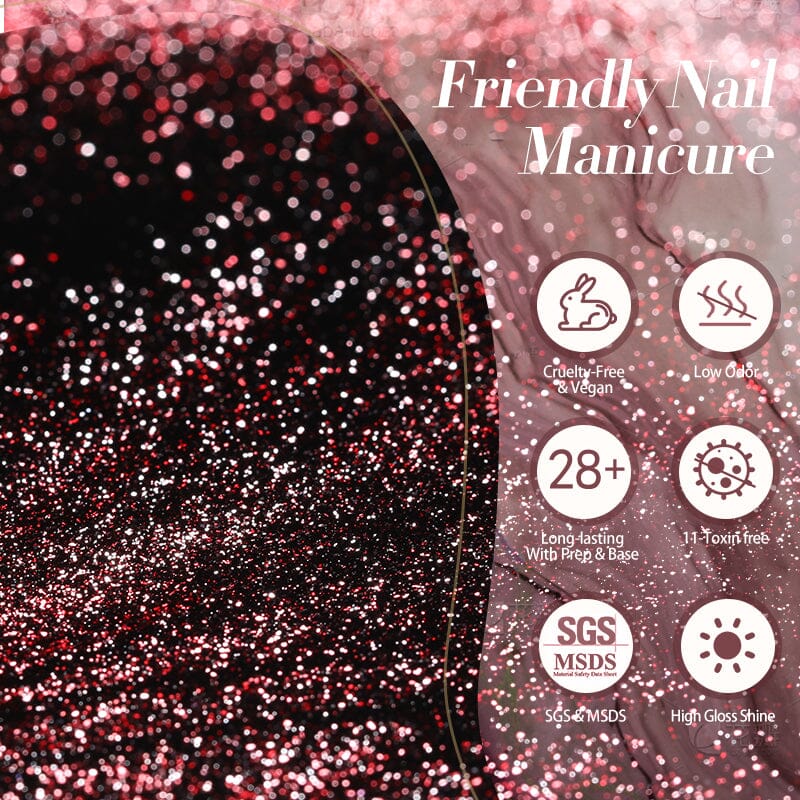 Shimmery Reflective Cat Eye Magnetic Gel Polish - 10ml SR06 - Long Lasting Nail Art for Parties & Special Occasions