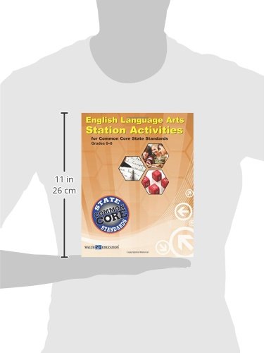 6th-8th Grade Common Core ELA Station Activities - English Language Arts Learning Games & Classroom Resources for Middle School | Perfect for Homeschooling & Interactive Lessons