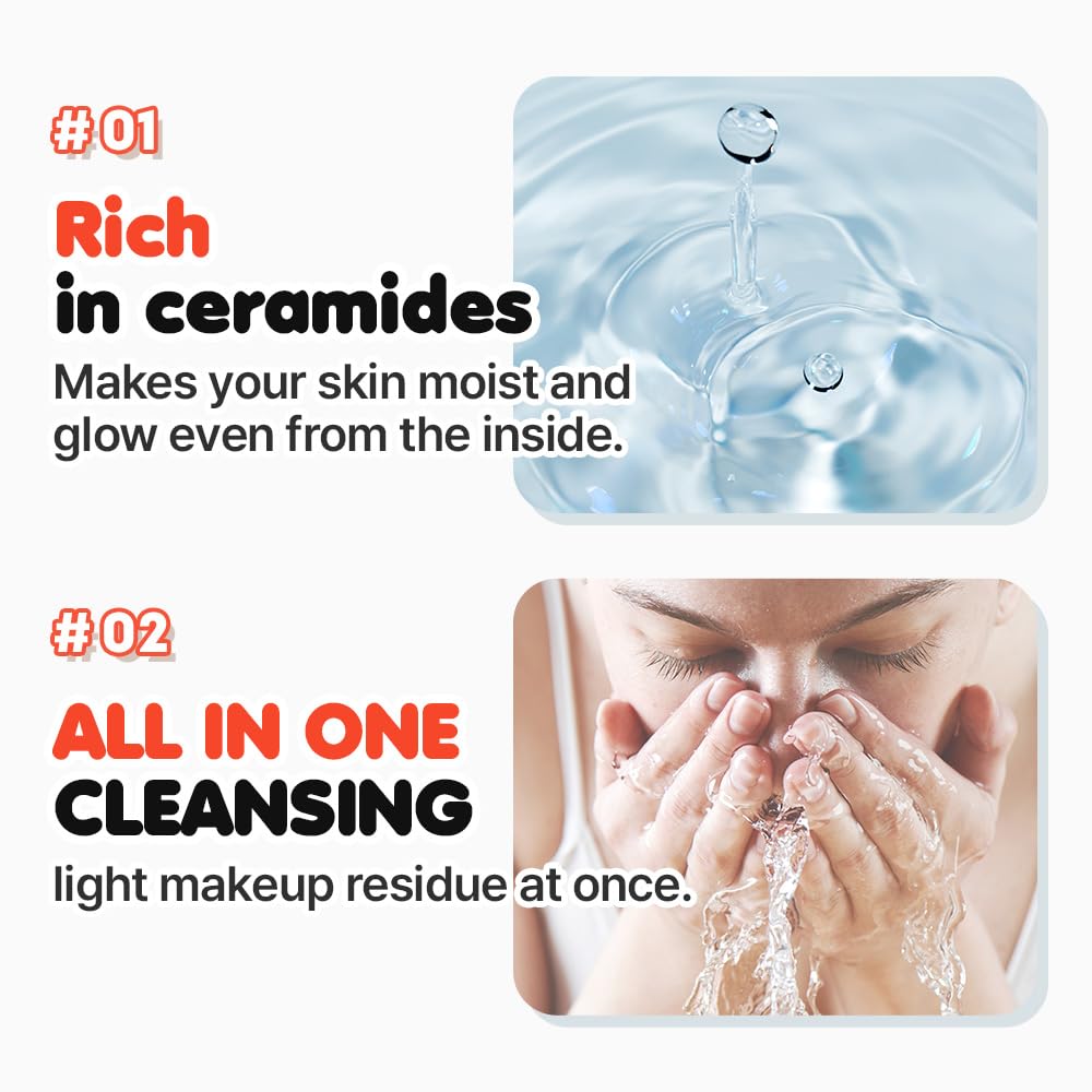 EUNYUL Rice Cleansing Foam 150ml - Korean Skincare for Deep Cleansing & Daily Face Wash - Gentle Mousse Cleanser for Acne-Prone & Sensitive Skin - Perfect for Morning & Night Skincare Routine