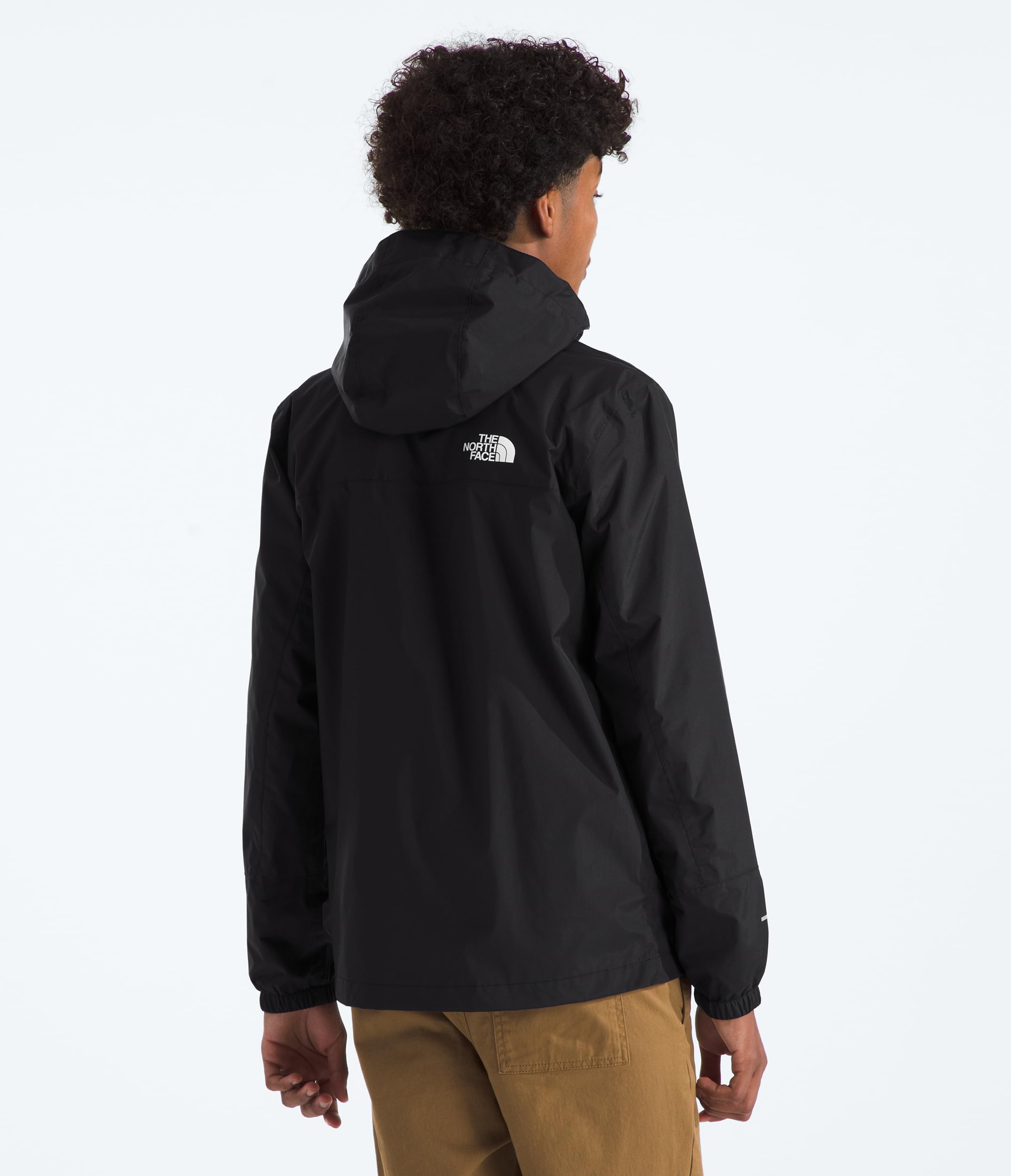 THE NORTH FACE Boys' Waterproof Rain Jacket - Antora Lightweight Hooded Windbreaker for Kids (Toddler/Big Kid) - Perfect for School, Hiking & Outdoor Adventures
